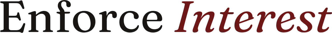 Enforce Interest Logo